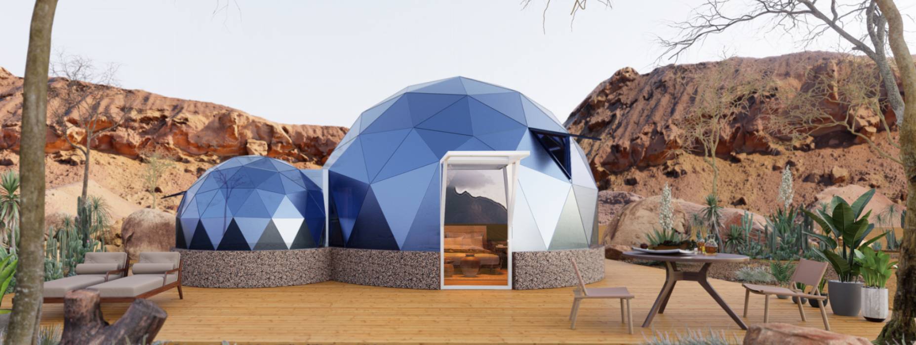 承德球形智能光伏玻璃星空房